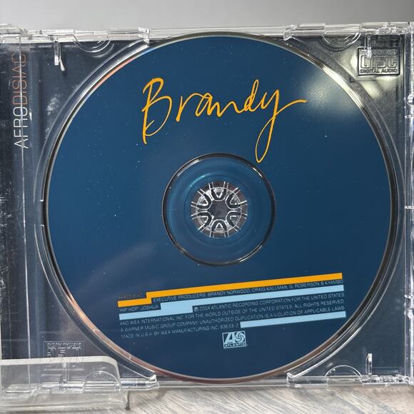 Brandy – Afrodisiac (CD, 2004 Atlantic) R&B Hip Hop Album “Talk About Our Love” - Picture 4 of 5